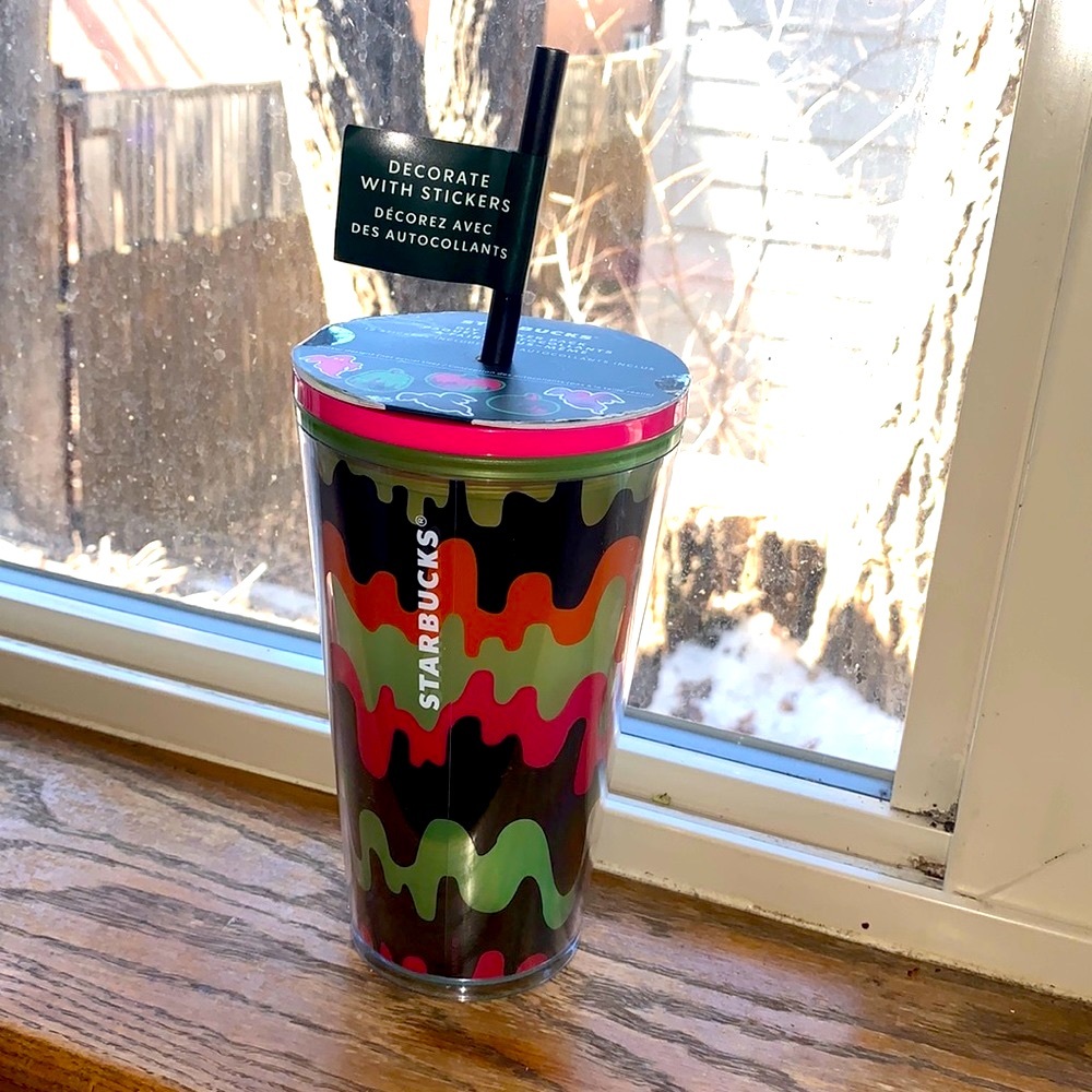 glow in the dark Starbucks Halloween cups